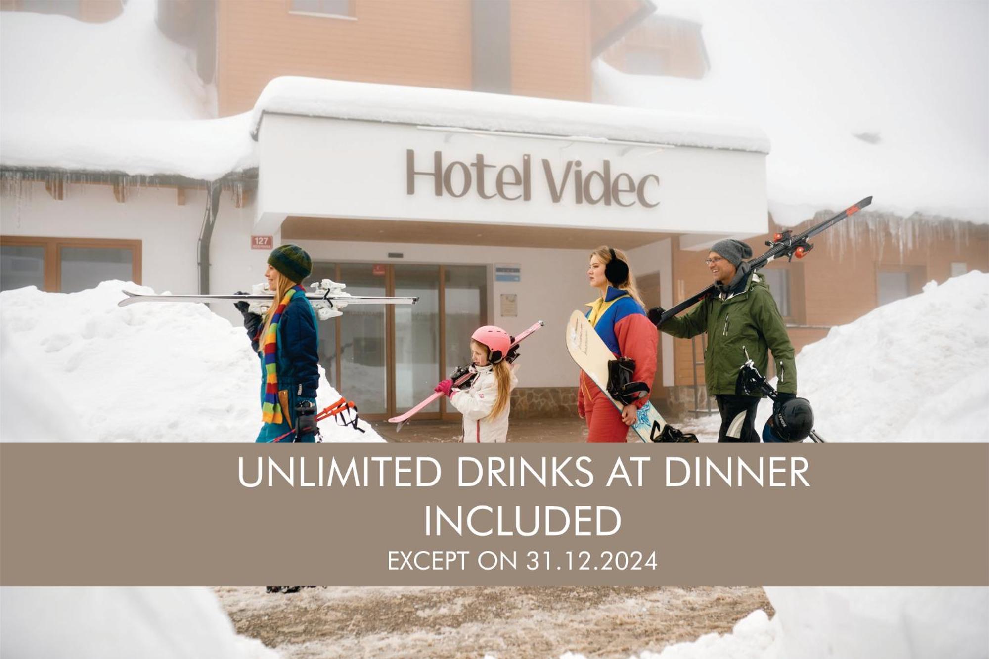 Pohorje Village Wellbeing Resort - Forest Hotel Videc Hočko Pohorje Buitenkant foto